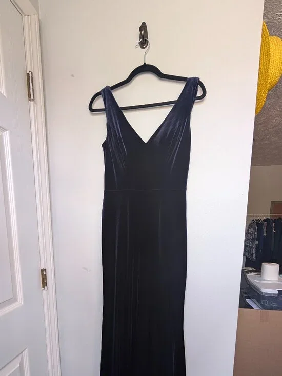 Revelry Dakota Velvet Dress Size 4 - Picture 3 of 7